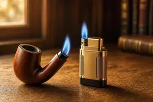 Lee más sobre el artículo Mejores encendedores para pipa: por qué necesitas llama suave